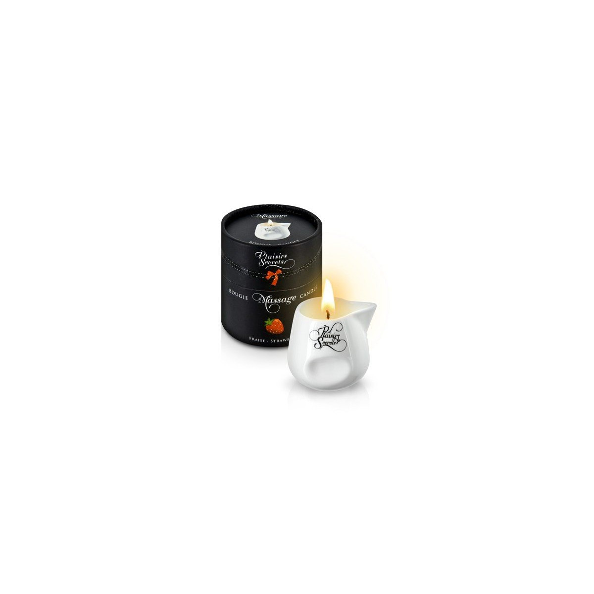 Bougie Massage Fraise 80Ml
