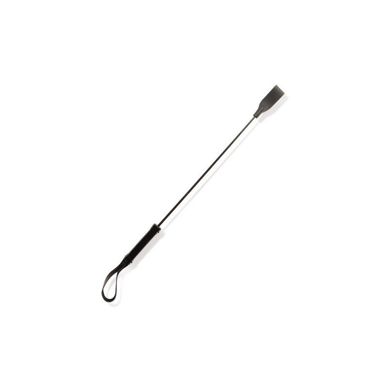 Cravache Cuir Bovin Noir  