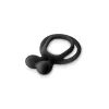 Cockring Black Double Penis Ring