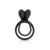 Anillo de pene doble negro