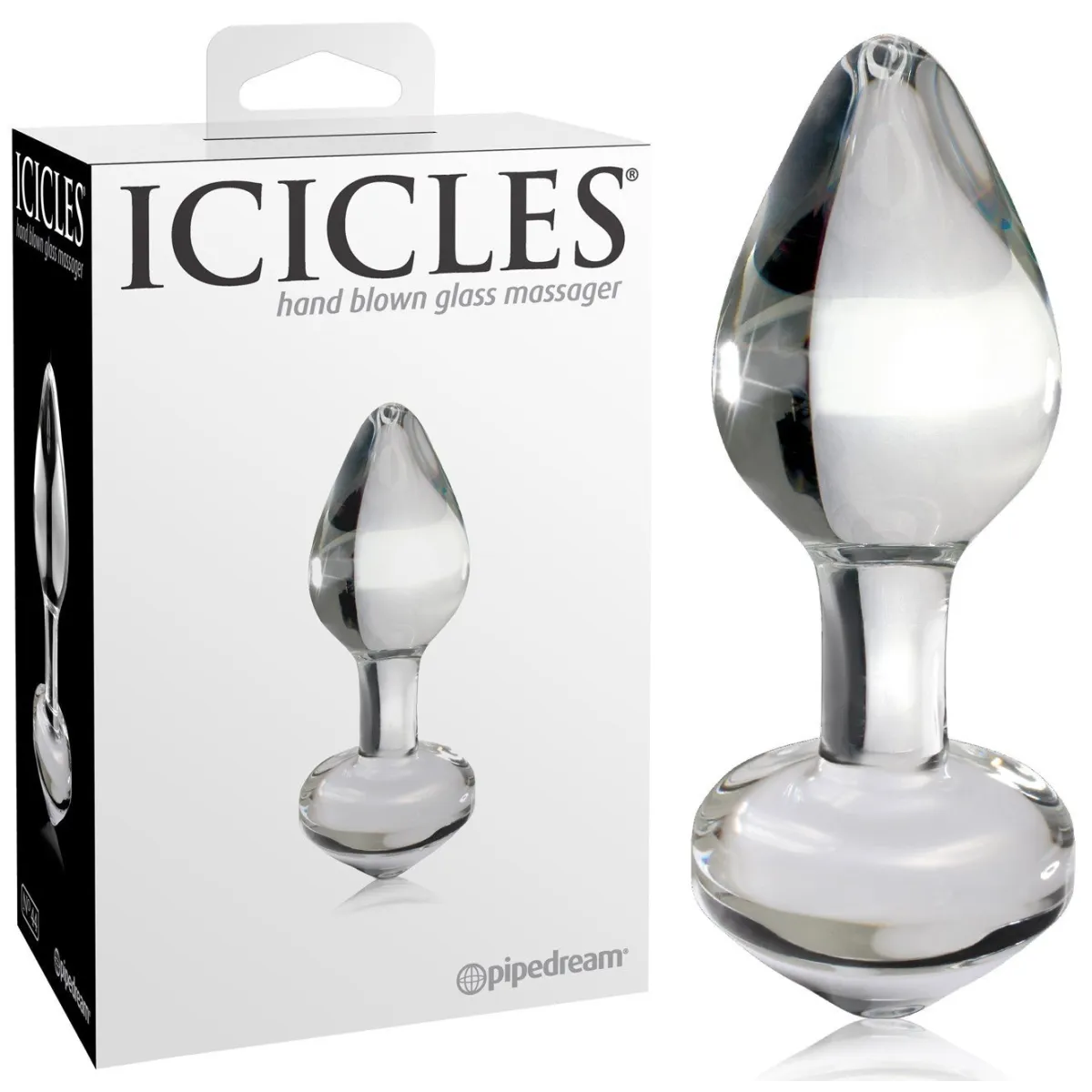 Gode Anal En Verre Transparent Icicles No 44