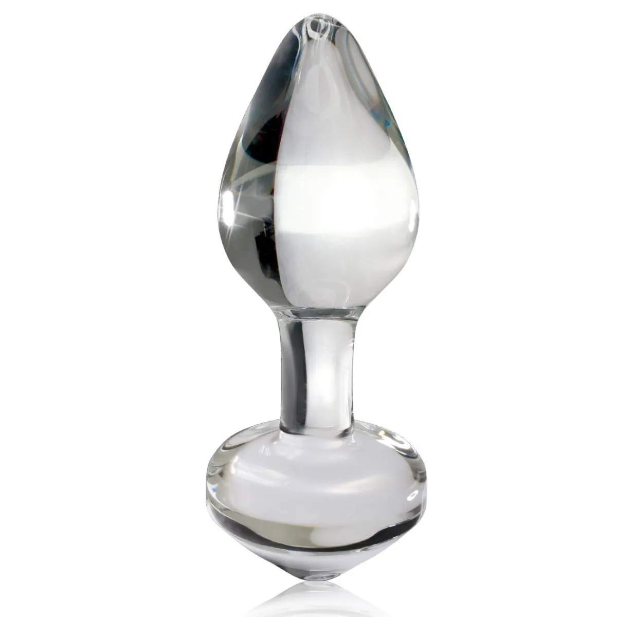 Transparent Glass Anal Dildo Icicles No 44