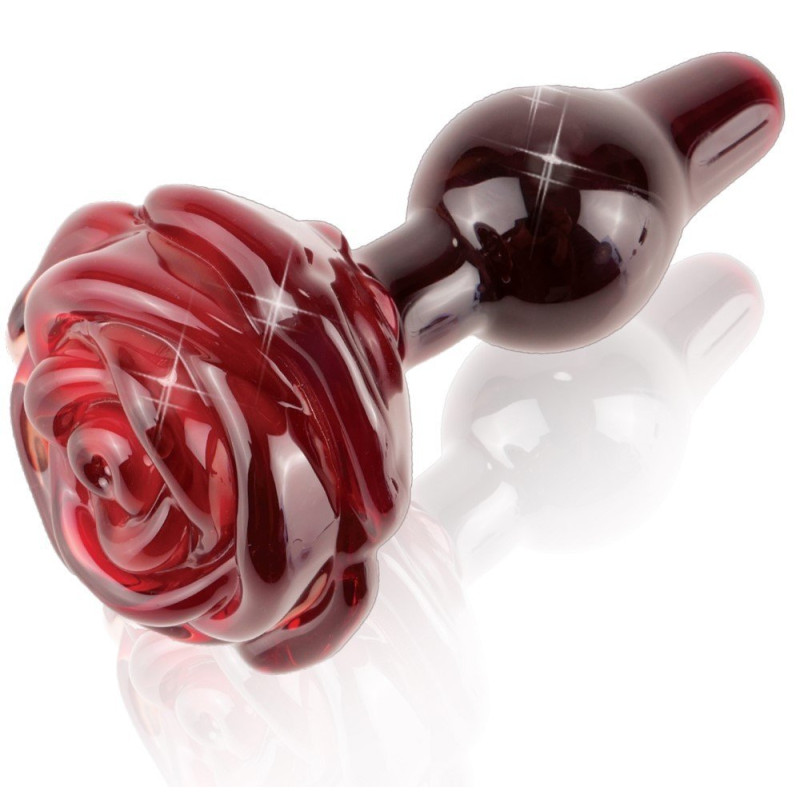 Red Glass Plug Icicles N°76