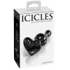 Plug En Verre Noir Icicles N°74