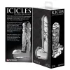 Realistic Glass Dildo Icicles No 40