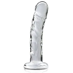 Vidro realista Dildo Icicles No 62