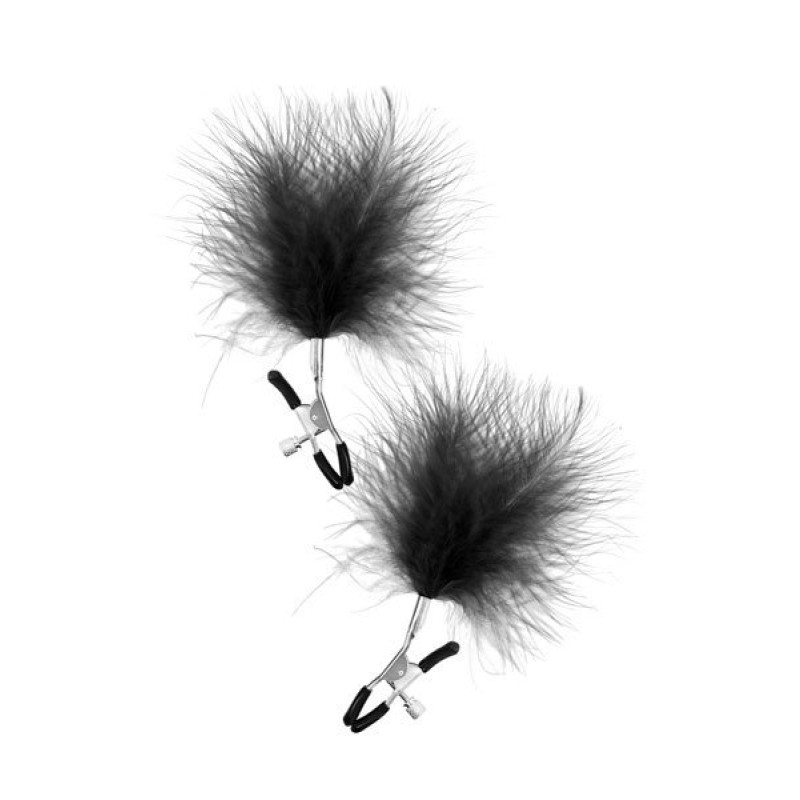 Set 2 Pinces A Seins Black  