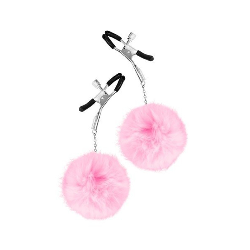 Definir 2 clipes de peito rosa