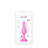 Plugue anal da ventosa rosa Glamy S