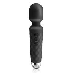 Wand Vibrating Usb Black