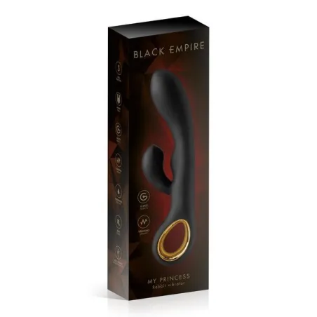Vibromasseur Rabbit My Princess Black Empire Usb