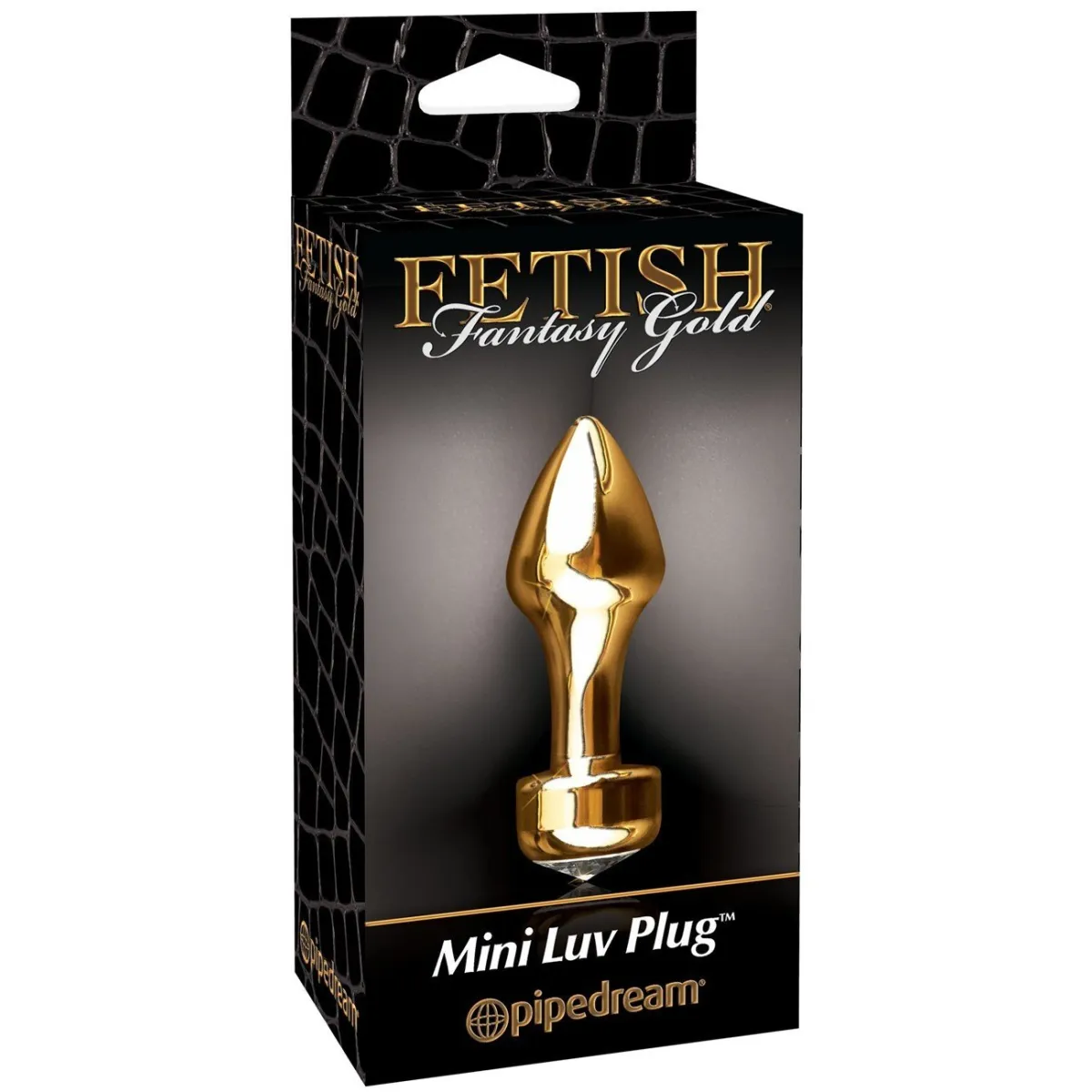 Gode Anal Luv Plug Fetish Fantasy Gold