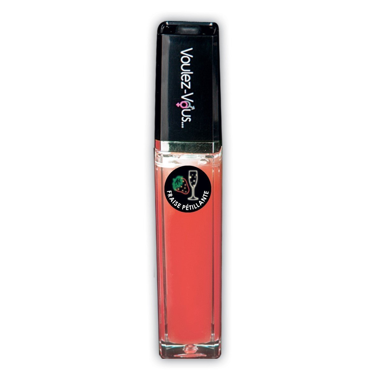 Gloss Luminoso Efeito Quente Espumante Espumante Morango - 10 Ml