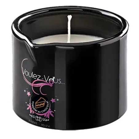Vela Masaje Gourmet Chocolate Fondant - 180 Gr