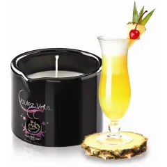 Bougie De Massage Gourmande Pina Colada - 180 Gr