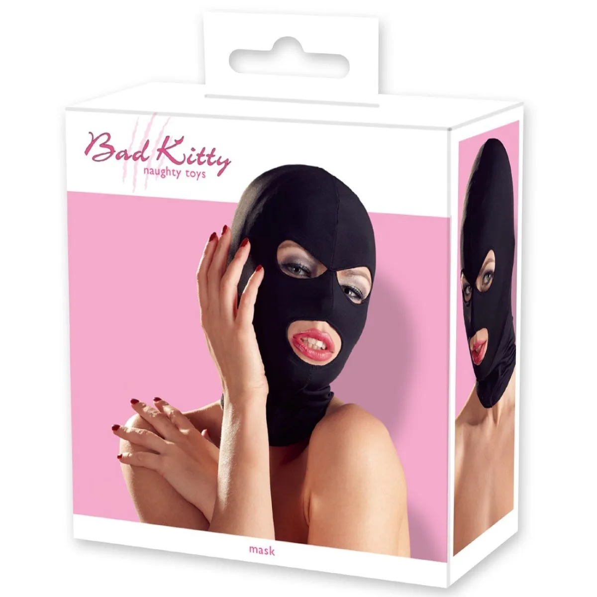 Cagoule Noire Opaque Ouverte Tu