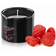 Bougie De Massage Gourmande Fraise Tagada - 180 Gr