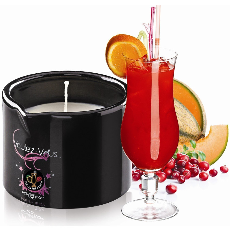 Gourmet Massage Candle Sex On The Beach - 180 Gr