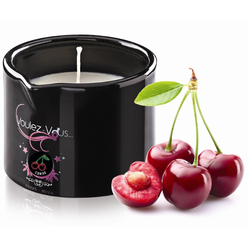 Vela de Masaje Cherry Gourmet - 180 Gr
