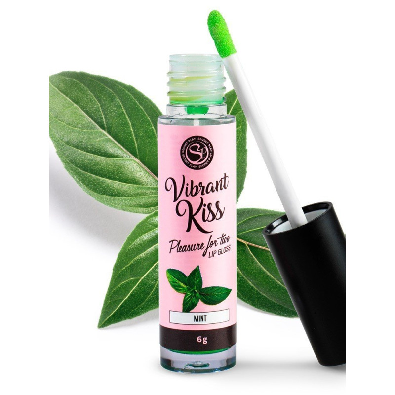 Gloss Vibrant Kiss" Mint Flavor - 6 Gr"