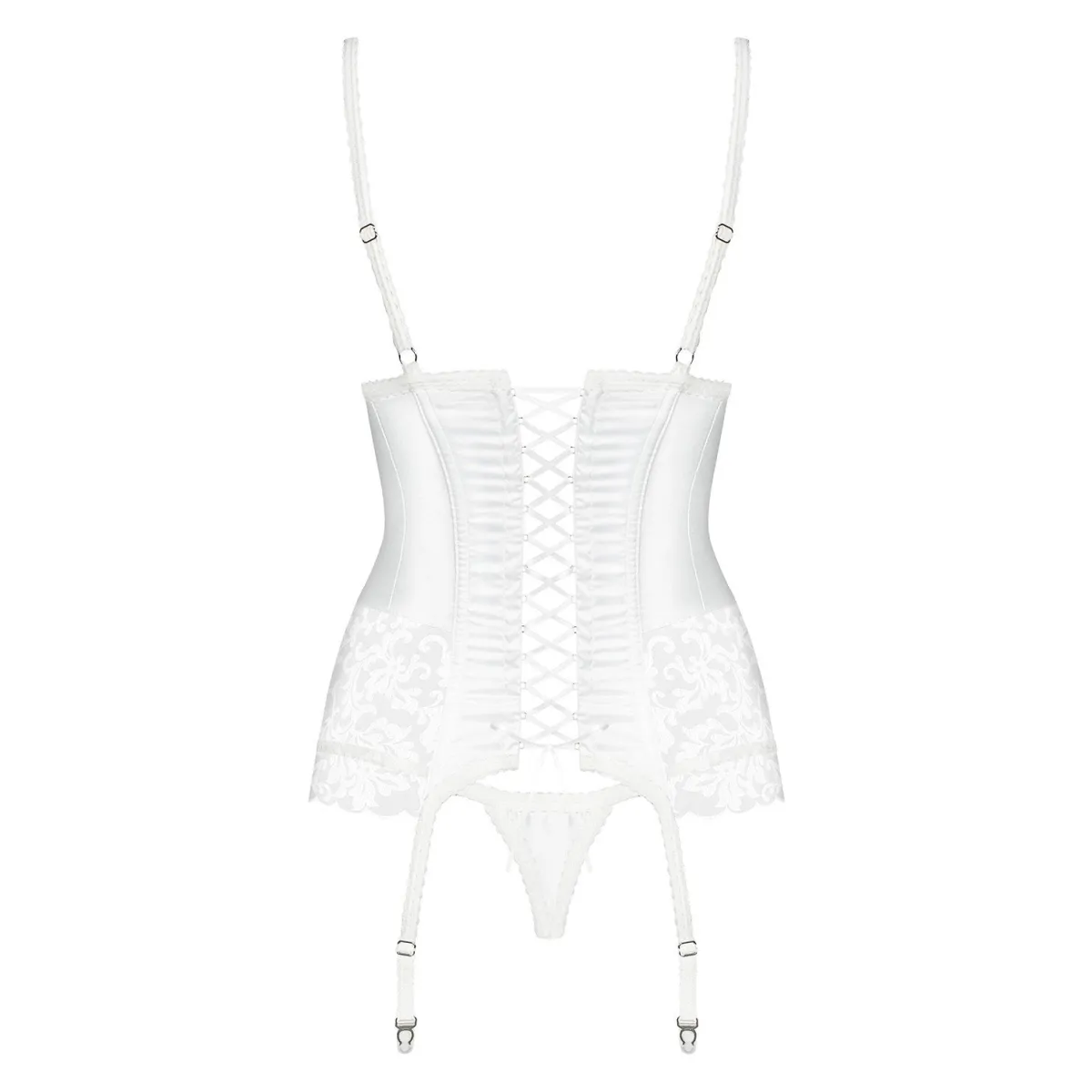 871-Cor-2 Guêpière Ivoire - Collection Mariage