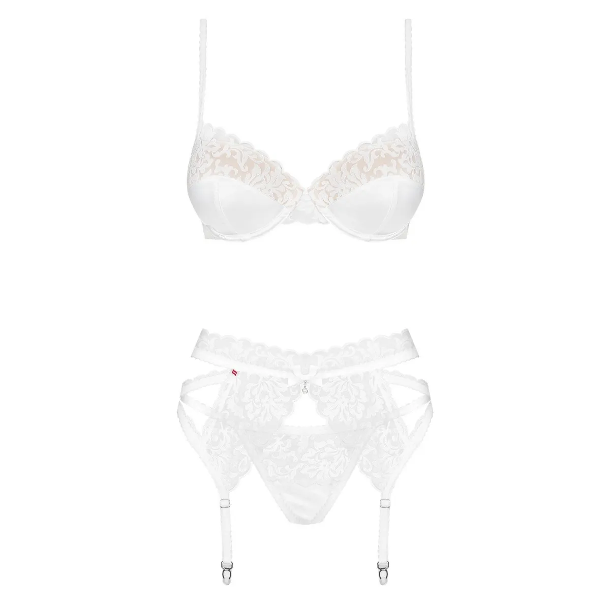 871-Seg-2 Ensemble 3 Pcs - Ivoire - Collection Mariage