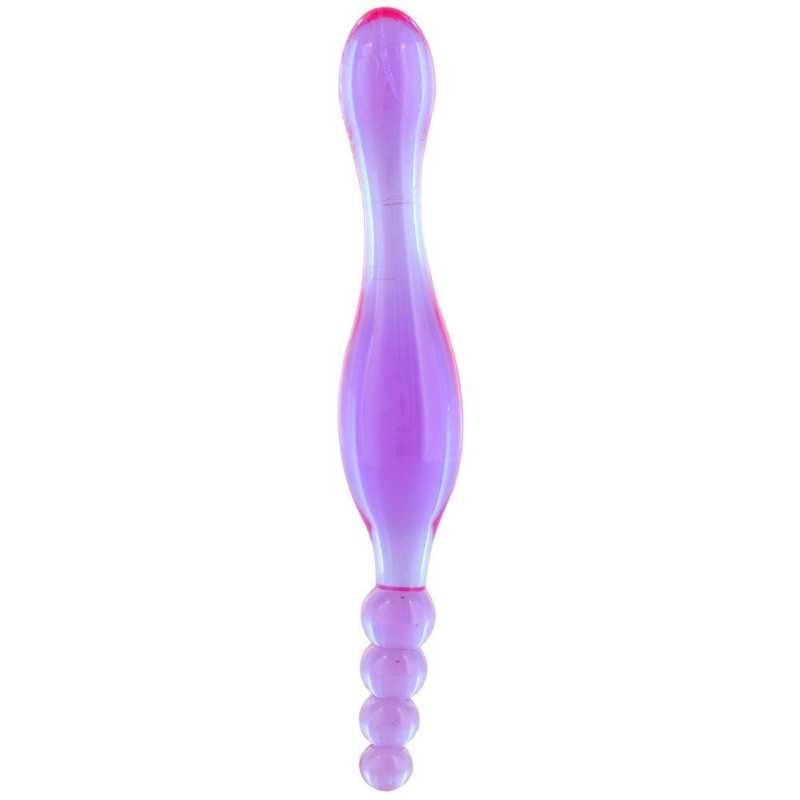 Teste suave de dildo duplo