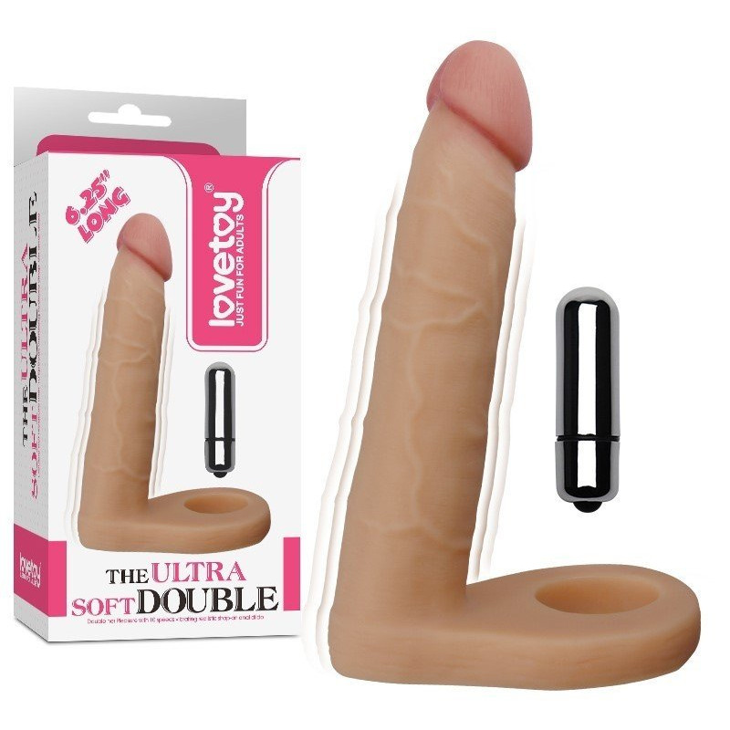 Vibrador realista Dupla Penetração Especial Ø 2,7 Cm