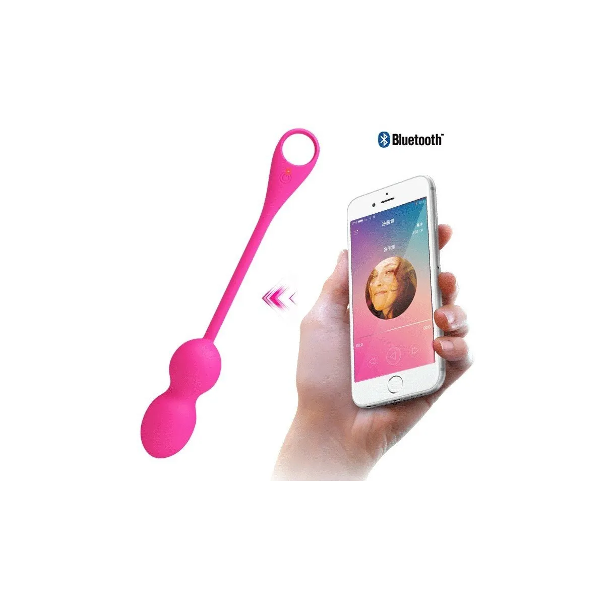 Elvira Connected Bolas Recarregáveis Rosa