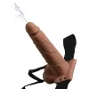 Dildo Tanned hollow belt that ejaculates Ff - 19 Cm