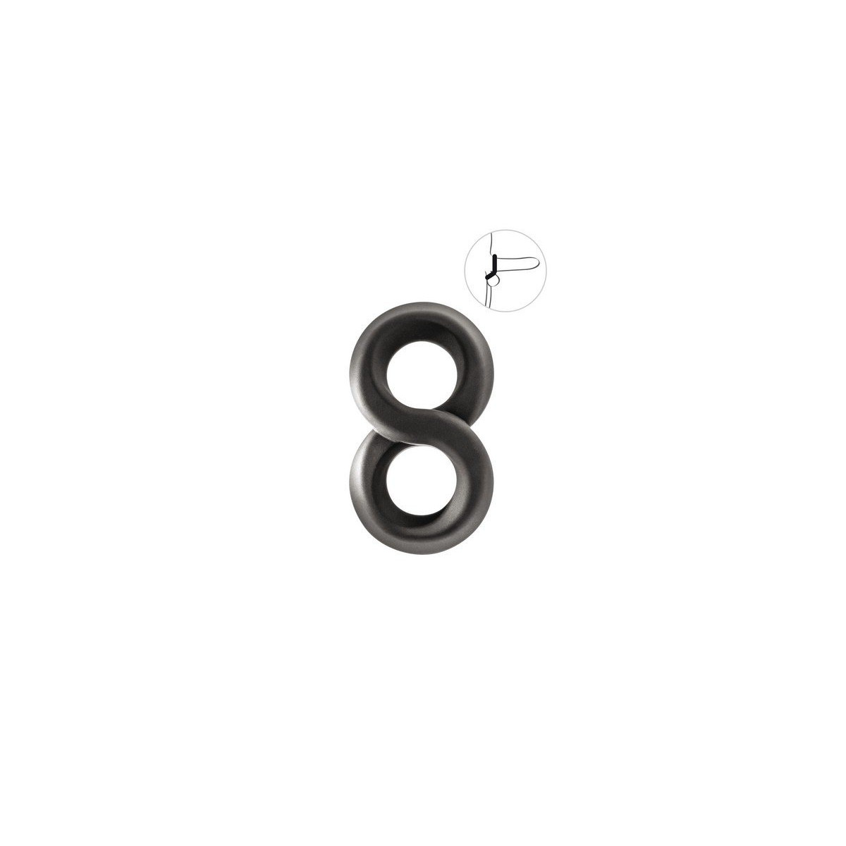 Cockring doble en 8 gavin