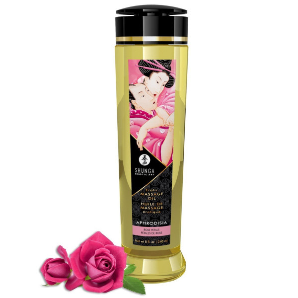 Huile De Massage Erotique Aphrodisia / Rose  
