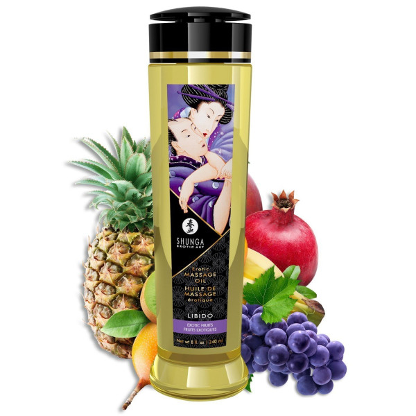 Huile De Massage Erotique Libido / Fruits Exotiques  