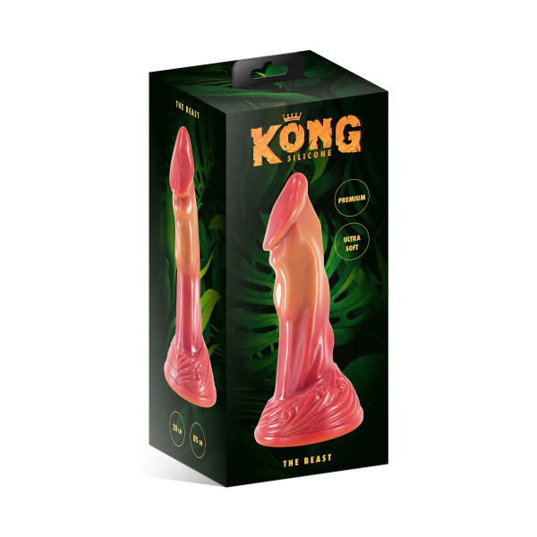 Gode The Beast Kong Silicone (Taille : T.U)