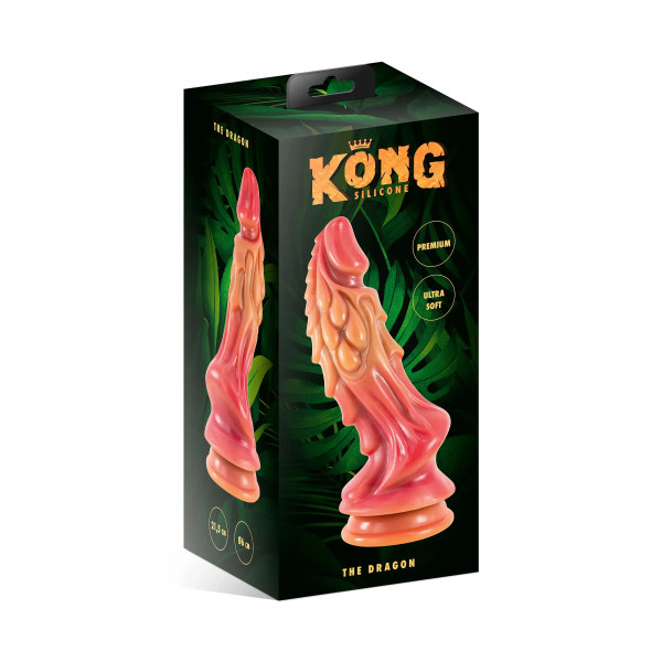 Gode The Dragon Kong Silicone (Taille : T.U)