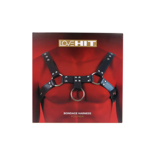 Harnais De Poitrine Pour Homme En Cuir Vegan (Taille : T.U)