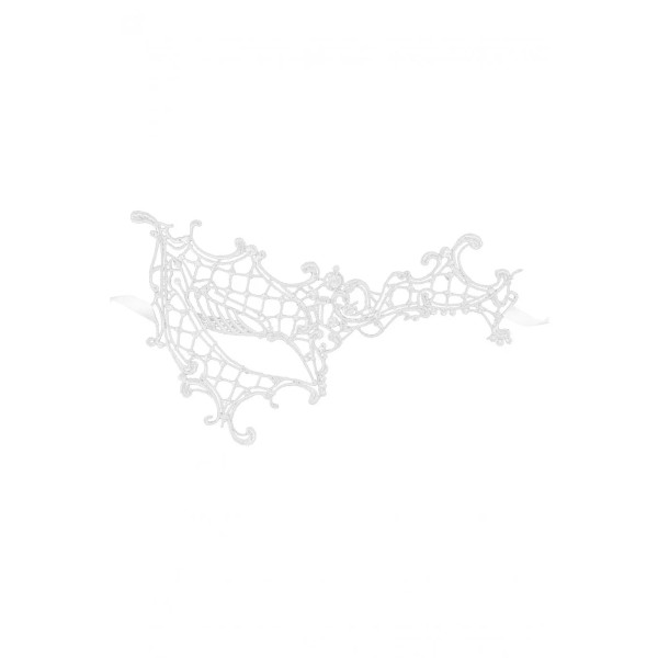 Masque Croissant De Lune Blanc