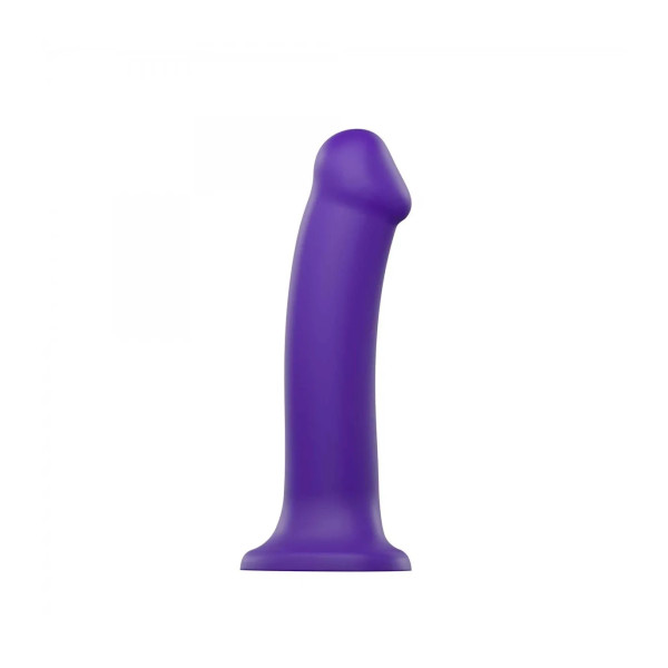 Dildo Dual Density Semi-Realiste Bendable Violet - XL