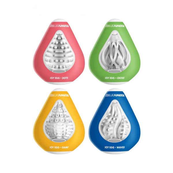 Joy Egg, Lot De 4 Œufs Masturbateurs