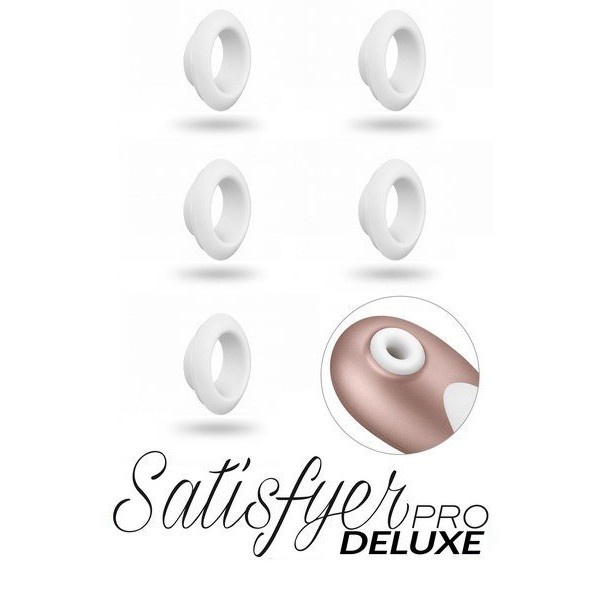 5 Embouts Silicone Satisfyer Pro Deluxe Next Gen  