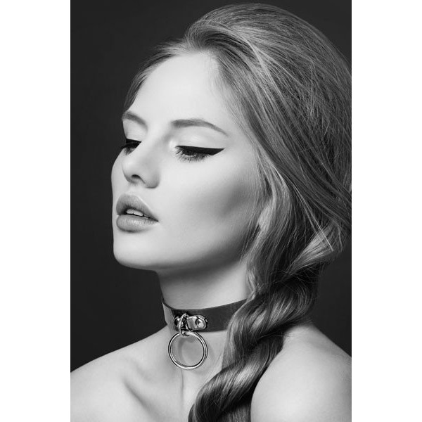 Collar fetiche negro