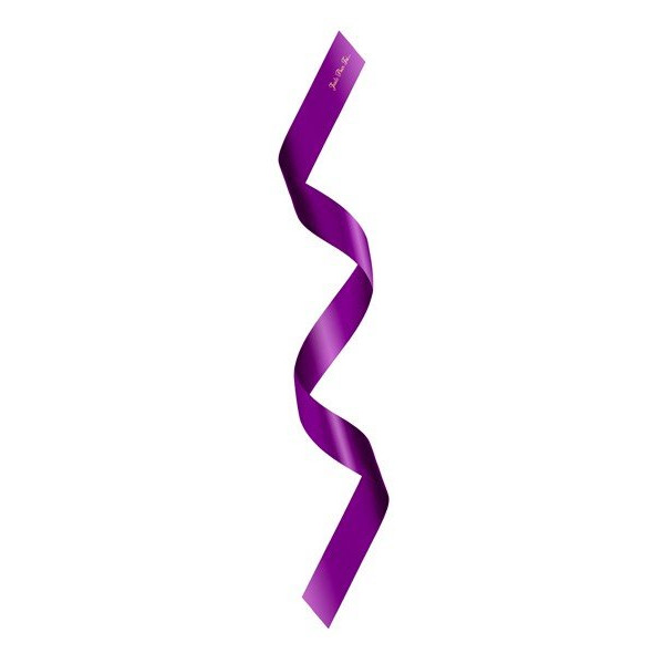 Caridosa de cetim roxo