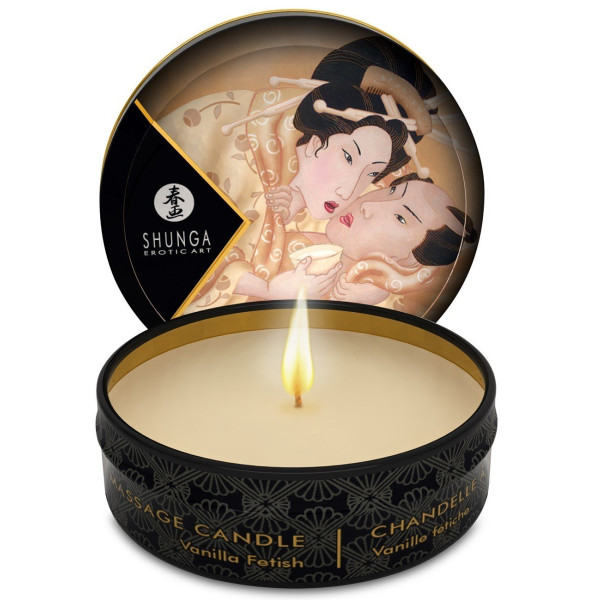 Massage candle Glow and vanilla caress - 30 ml