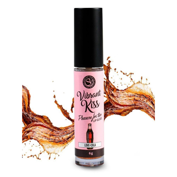 Gloss Vibrante Beijo" Sabor Cola - 6 Gr"