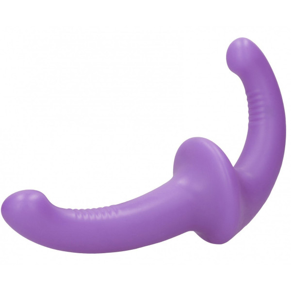 Double Gode Strapless Pourpre